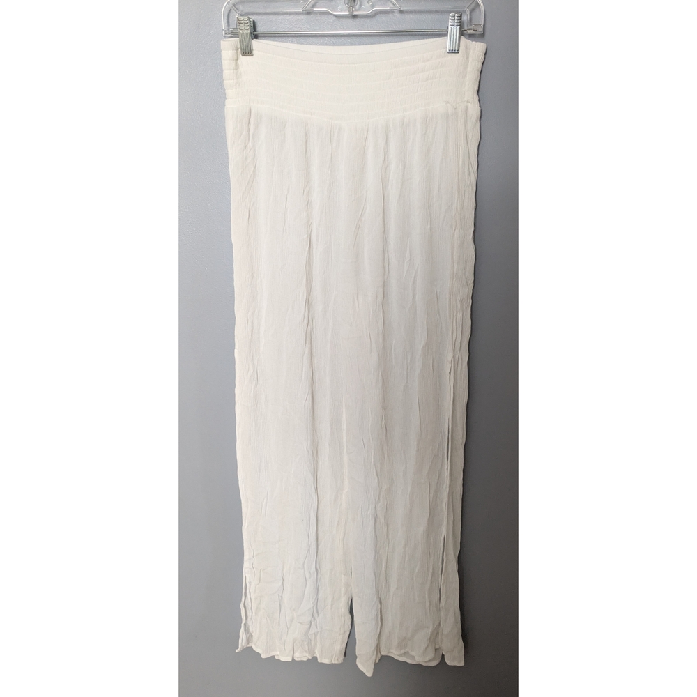 Shade & shore cover up pants with slit in sides size small